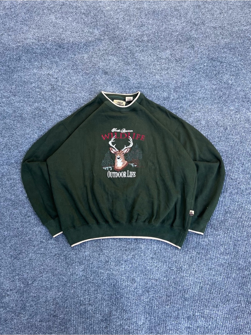 Vintage 90s Embroidered Sweatshirt